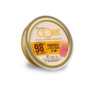 24 tarrinas x 85 g Wellness Core Single Protein Pollo y Jabalí tarrina para gatos ¡Pack ahorro!