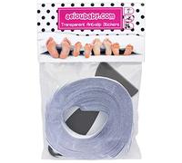 24 Tiras Antideslizantes Transparentes para Bañera o Ducha | Textura no abrasiva para un Mejor Agarre | Adhesivos Discretos y Elegantes de 45x2 cm para mayor Seguridad | Rascador Incluido