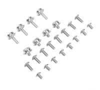 24 tornillos para casco no corrosivos para mantener la integridad de los cascos de bateo y receptor de béisbol, fútbol, rugby, hockey sobre hielo