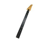 24 Trastes, Cuello De Guitarra Eléctrica De Arce, Diapasón De Palisandro, Incrustaciones De Puntos, Accesorios De Guitarra De Color Madera, Piezas De Instrumento Musical