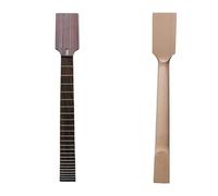 24 trastes de guitarra eléctrica, cuello arce, 25,5 pulgadas, diapasón palisandro sin terminar, perno en el estilo del talón con puntos laterales, bricolaje