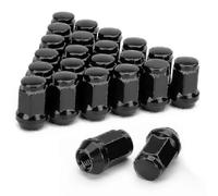 24 tuercas de bellota de extremo cerrado de 12 x 1,5 para Toyota Land Cruiser (2007-2022) y Sequoia