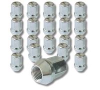 24 Tuercas de rueda M12 x 1.25 Vaso 19mm compatible con Nissan Patrol y otras marcas