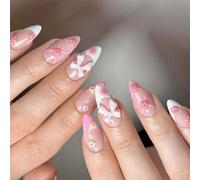 24 Uds Prensa Uñas Pegamento de Stick Falso en falso Acrílico Artista Falsa para Diseños Pegamento Acrílico En Uñas Para Mujeres Claro