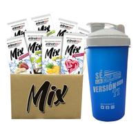 24 unidades Mix Saborizantes - Elevenfit - Pack 24 unidades con mezclador Cerrefit de 500ml- Sabores Aleatorios - Mix Saborizante sin azúcar 24x9 (los sabores pueden estar repetidos de dos en dos)