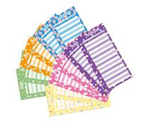 24 Unidades Tarjetas De Planificación Presupuesto Empresarial