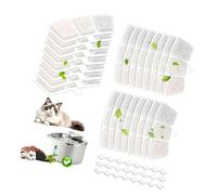 24 unids/Caja Fuente de Bebida para Gatos de Tela no Tejida diseñada para dispensador de Agua inalámbrico de 3, 5 l para Mascotas de Repuesto semanal
