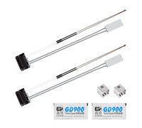 24 V 48 W calentador cerámico con termistor para Bambu Lab P1P/P1S, juego de cartucho de calor y sensor de temperatura para accesorios de impresora 3D, 2 piezas