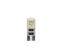 24 V Hyper-Led 24-8 SMD x 3 chips - (T10) - Trifocus - W2,1x9,5D - 20 piezas - Sacchetto - Blanco - Doble polaridad - Resistencia incorporada