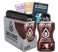 24 x Bebida Bolero CEREZA COLA Hidratante Sin Azucar (24x9 grs) + 30 Pepitas Saludables para una vida más sana by Cia&Co
