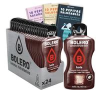 24 x Bebida Bolero COLA Hidratante Sin Azucar (24x9 grs) + 30 Pepitas Saludables para una vida más sana by Cia&Co
