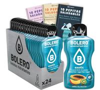 24 x Bebida Bolero EXOTIC Hidratante Sin Azucar (24x9 grs) + 30 Pepitas Saludables para una vida más sana by Cia&Co