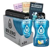 24 x Bebida Bolero LIMONADA Hidratante Sin Azucar (24x9 grs) + 30 Pepitas Saludables para una vida más sana by Cia&Co