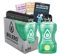 24 x Bebida Bolero PEPINO Hidratante Sin Azucar (24x9 grs) + 30 Pepitas Saludables para una vida más sana by Cia&Co
