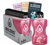 24 x Bebida Bolero ROSA Hidratante Sin Azucar (24x9 grs) + 30 Pepitas Saludables para una vida más sana by Cia&Co