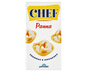 24 x Parmalat Panna chef per cucinare crema para cocinar, 500 ml