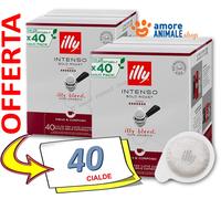 80 → Cápsulas ILLY Café Papel Filtro ESE 44 - Café Tostado Con Sabor INTENSO