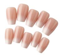 240 consejos/caja de uñas artificiales para presionar y uñas artificiales blancas uñas artificiales con cobertura completa para las mujeres uñas para las mujeres
