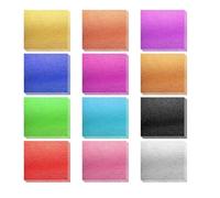 240 hojas de 12 colores de lámina dorada de imitación de hojas doradas para decoración artística y manualidades