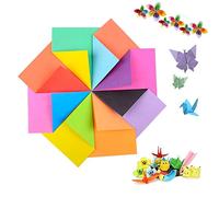240 Hojas de Doble Cara de Papel para Origami en 8 Colores Surtidos, Origami Cuadrado, Origami de Color/Papel Decorativo Hecho a Mano para Niños/Clase de Manualidades Escolares - 15x15cm