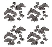 240 Packs Cinder Blocks 1/12 Scale Mini Bricks Concrete Miniature Tiny