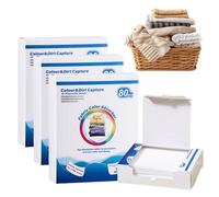 240 PañOs Toallitas Atrapacolor Lavadora, Toallitas Antitransferencia Color, Protege La Ropa de la DecoloracióN, Conserva el Brillo del Color, para Ropa