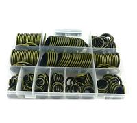 240 piezas de caja de instalación y uso simple de alta presión hidráulica de goma de sellado de tubo de aceite, anillos de sellado para tarros de vidrio, anillos de sellado para tarros de