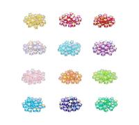 240 piezas de colgantes de estrella de acrílico, colgantes de joyería de bricolaje, cuentas de pony, cuentas de pulsera, cuentas de estrella, adecuadas para hacer joyas y etiquetas para mascotas