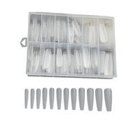 240 piezas uñas artificiales extras uñas postizas uñas cubiertas completas para pegar en las uñas para presionar las uñas para las mujeres