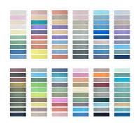 2400 pestañas adhesivas, 12 paquete Pestañas para libros marcadores de página coloridos índices marcadores de página anotaciones notas de lectura libros clasificación de archivos y material de oficina