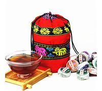 240g Bolsa de Tela Mini Block de Té Puer Multisabor Té Pu-Erh Tradicional de China Té Pu'er Original Comida Verde Orgánica Té Puerh