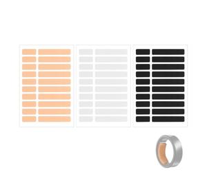 240uds Ajustadores de Tamaño Anillo Inteligentes para Samsung Galaxy Ring, Ultra Human AIR RingConn 2/1 Amazfit Helio Ajustador Invisible para Anillos Sueltos (Negro, Transparente, Color Piel)