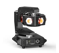 240W Cabeza Movil LED RGBW Beam Luz de Escenario 3 axis Rotación infinita luz Foco Luces de Discoteca para Halloween DJ bar cumpleaños discoteca