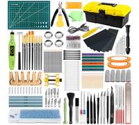 242 Piezas Kit de Herramientas Modelo Gundam, Gundam Model Kit de Básicas Herramientas, Hobby Model Tool Set, Hobby Building Craft Set for Basic Model Building Crafts Repairing and Fixing