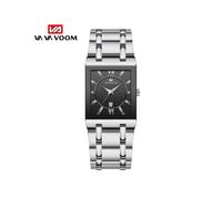 (2431-YH)VA VA VOOM Relogio Masculino Reloj Hombres Cuadrado Relojes para Hombre Marca Superior Lujo