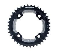 FSA 421585009 Corona MTB Stamped 104x38T Shi, Unisex-Adult, Argent, One Size