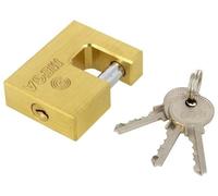 24550-MEG1 24550 Candado Vástago Latón Equipamiento: Llave x3 50mm M