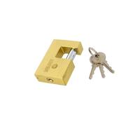 24565-MEG1 24565 Candado Vástago Latón Equipamiento: Llave x3 65mm M