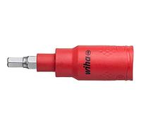 Wiha Inserto de llave de vaso aislado de hexágono exterior de 3/8" (43108)