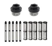 246385 246384 287032 - Juego de filtros de pulverizadores sin aire para 390 395 490 495 495 595 3400 núcleos interiores para renovación de muebles