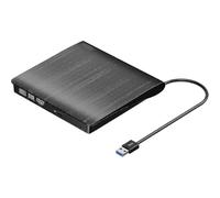 (2465) Unidad externa de CD/DVD +f04-rw USB 3.0, grabadora de CD/ROM portátil USB, reproductor y lector