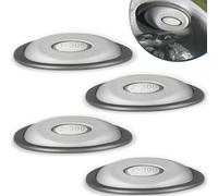 2472-824 Inserto de Almohada Ovalado + Soporte Trasero para Jacuzzi Serie J-300 Jacuzzi y spas (2014-2018), Almohada para reposacabezas J300 de Repuesto 2455-263 (Paquete de 4)