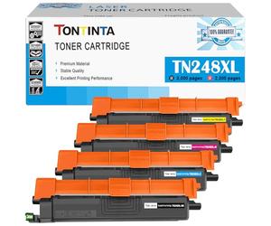 248XL TN248XL 4 Colores Cartuchos de Tóner Compatibles TN-248XLBK TN-248XLC TN-248XLM TN-248XLY Alta Capacidad para Brother HL-L3215CW L3220CW L3220CWE DCP-L3515CDW L3560CDW MFC-L3740CDW L3740CDWE