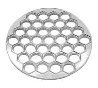 (2492) Molde, prensa para dumplings de cocina, utensilios para moldear dumplings (1 unidad, plateado)