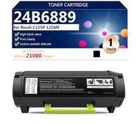 24B6889 Negro Cartucho de Tóner de Repuesto de Alta Capacidad para Lexmark M1246 XM1246 Impresora, 21000 Páginas,Black-1 Pack