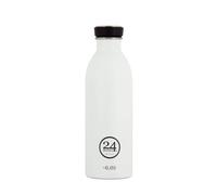 24BOTTLES 1 LT Urban Steel Bottiglia Acciaio Extra LEGGERA Ice White