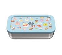 24Bottles Caja de almuerzo 18.5 cm azul