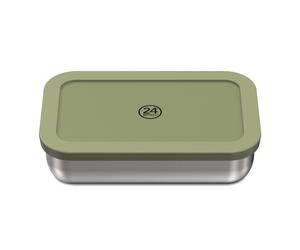 24Bottles Caja de almuerzo 18.5 cm verde