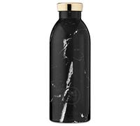 24BOTTLES Clima 850ml Black Marble, Botella Adultos Unisex, (negro), 850 Ml