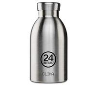 24Bottles Botella Clima 330 ml color plata
